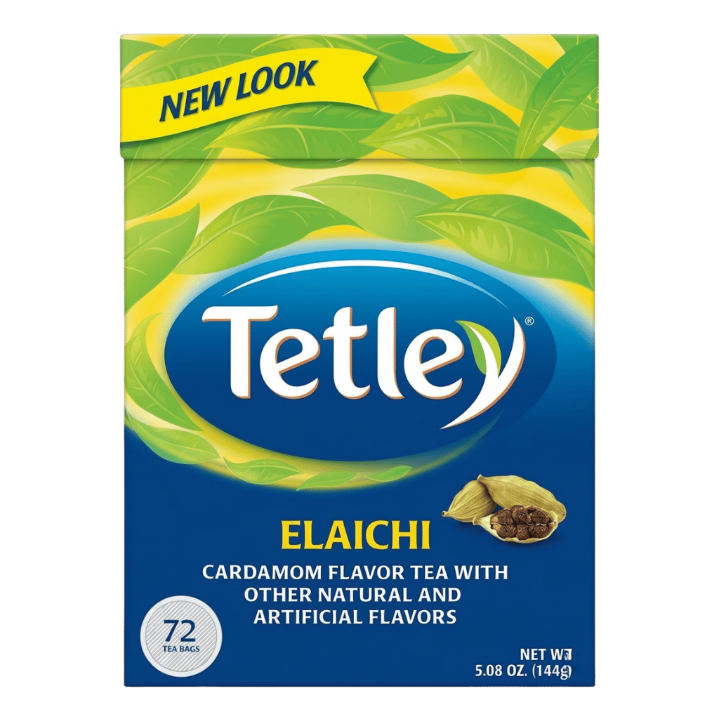 Tetley Elaichi 72 bags buy online USA - 1
